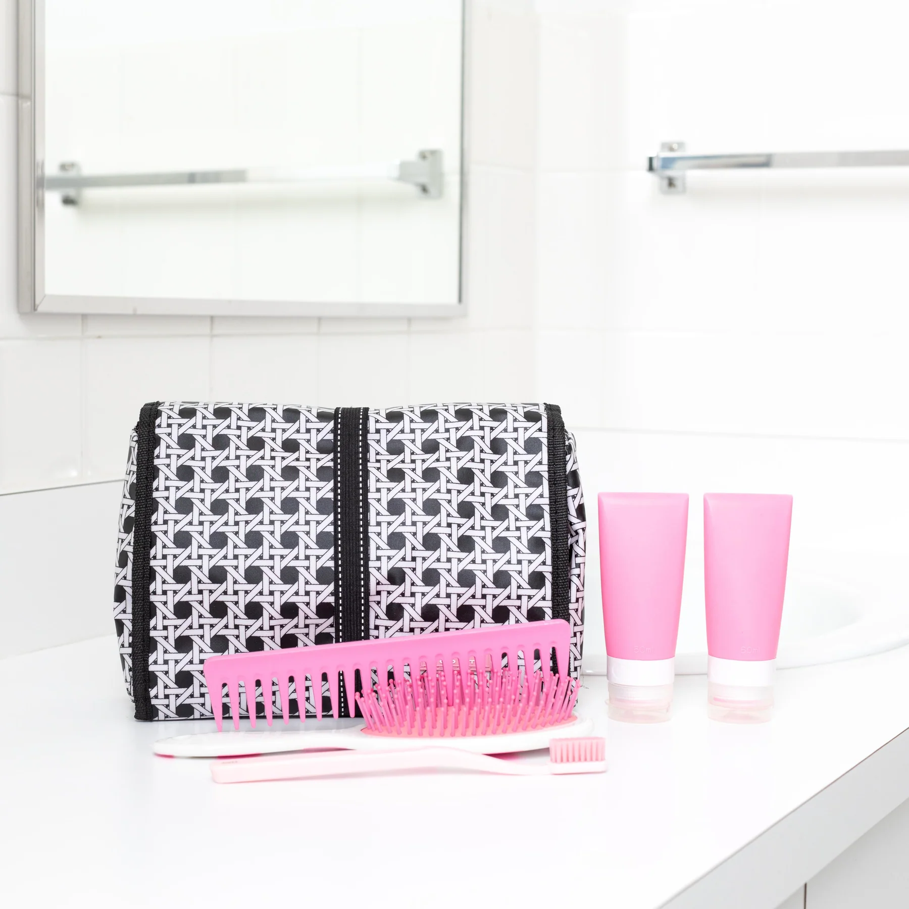 Hanging Toiletry Bag Medium Beauty Burrito