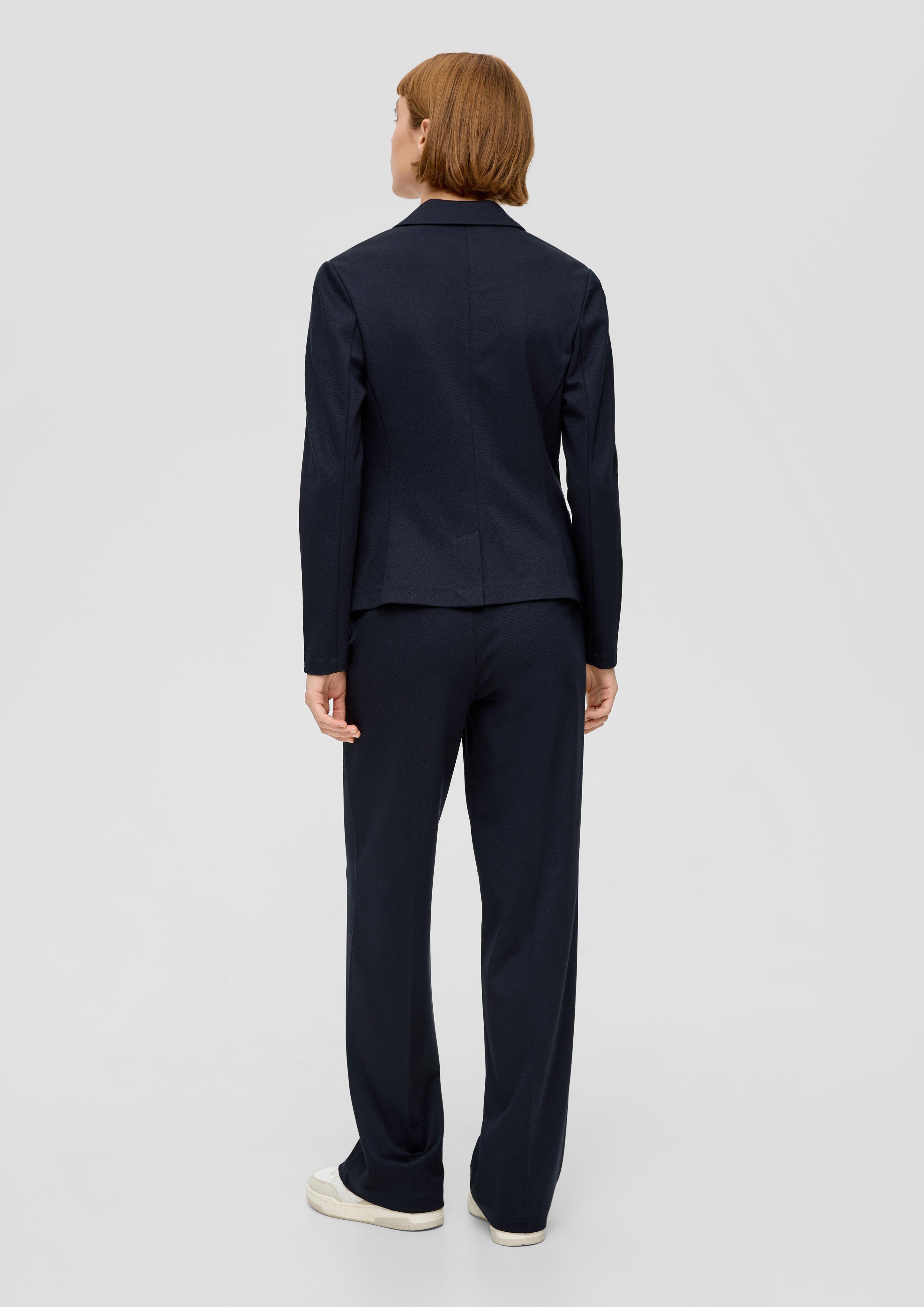 Twill-Blazer aus Interlockjersey  2133482-5959
