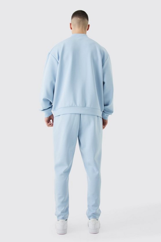 Tall kastiges Oversize Scuba Bomber-Set