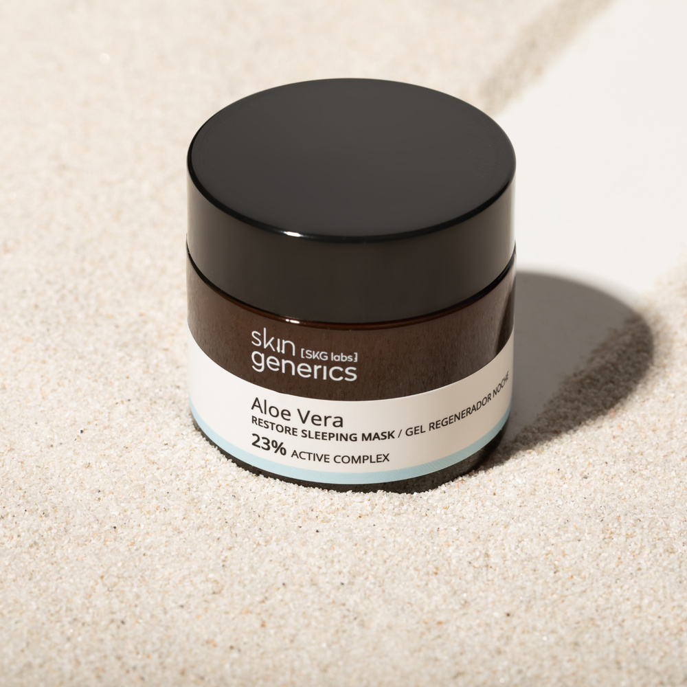 skin generics Masque Gel de Nuit Régénérant à l'Aloe Vera Soin de Nuit