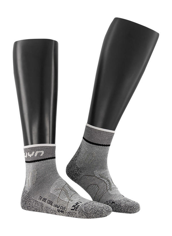 UYN, Trekking Socken, Mikrofaser Zerocuff, grau