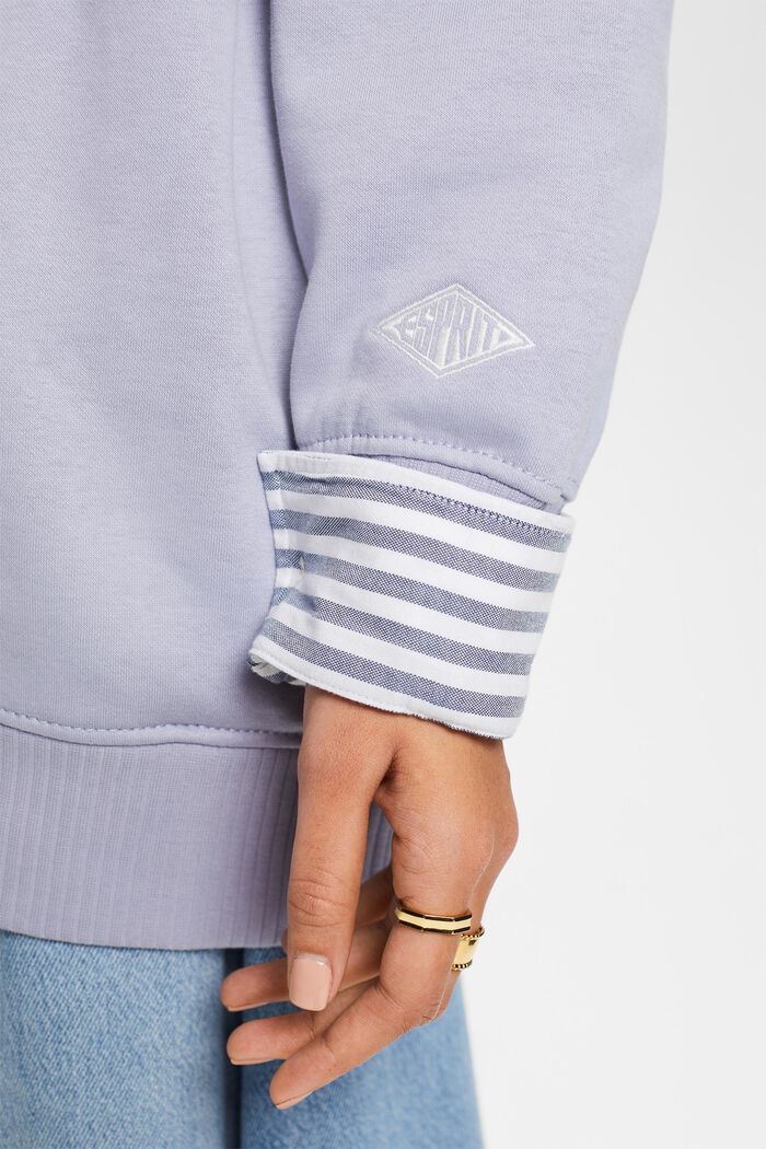 Oversize-Hoodie aus Baumwollfleece