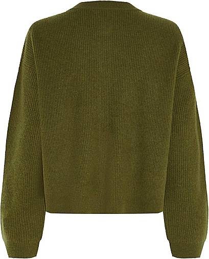TOMMY HILFIGER Damen Cardigan mit Kaschmirwolle