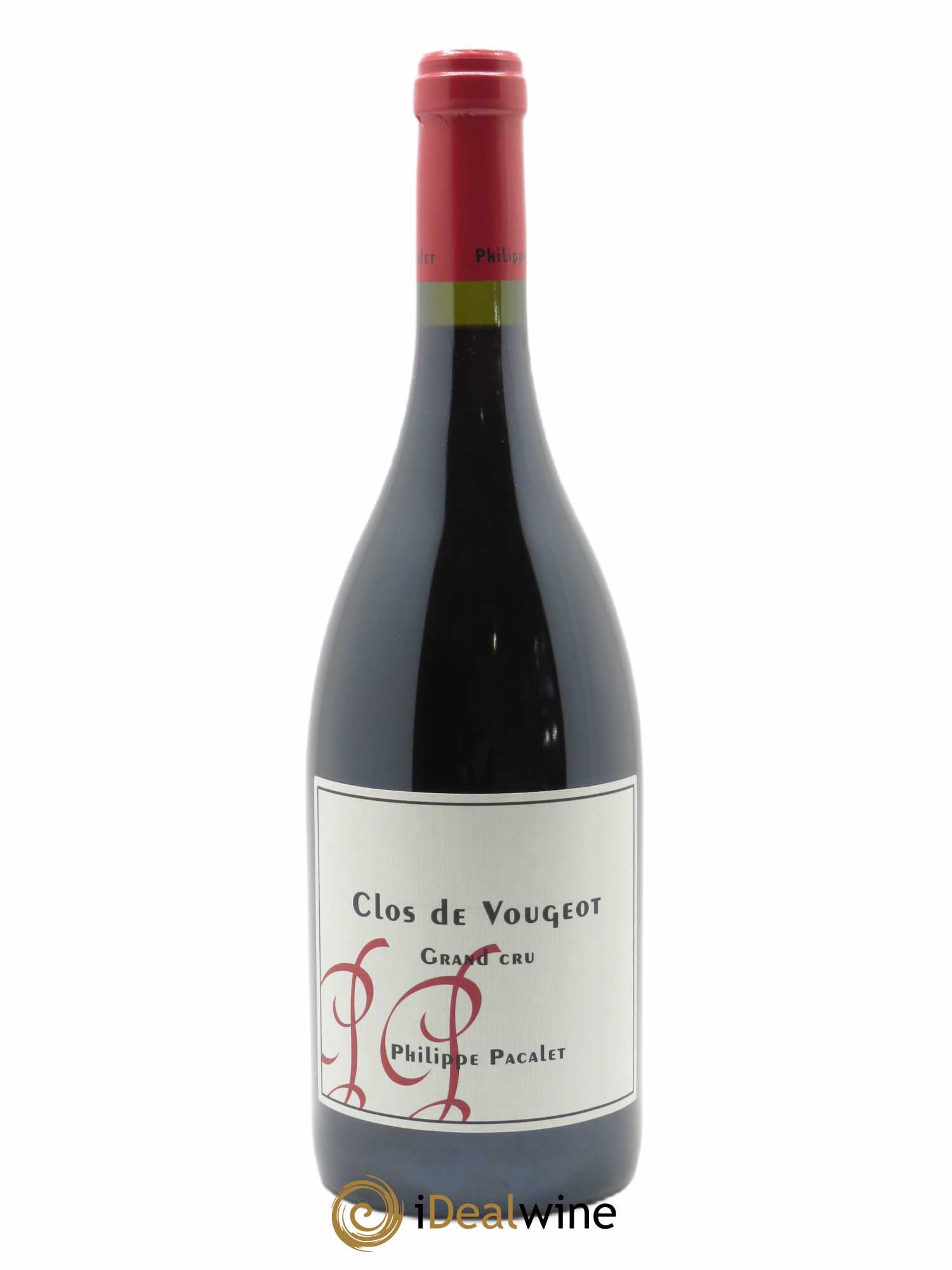 Clos de Vougeot Grand Cru Philippe Pacalet  2018 - Lot de 1 Bouteille