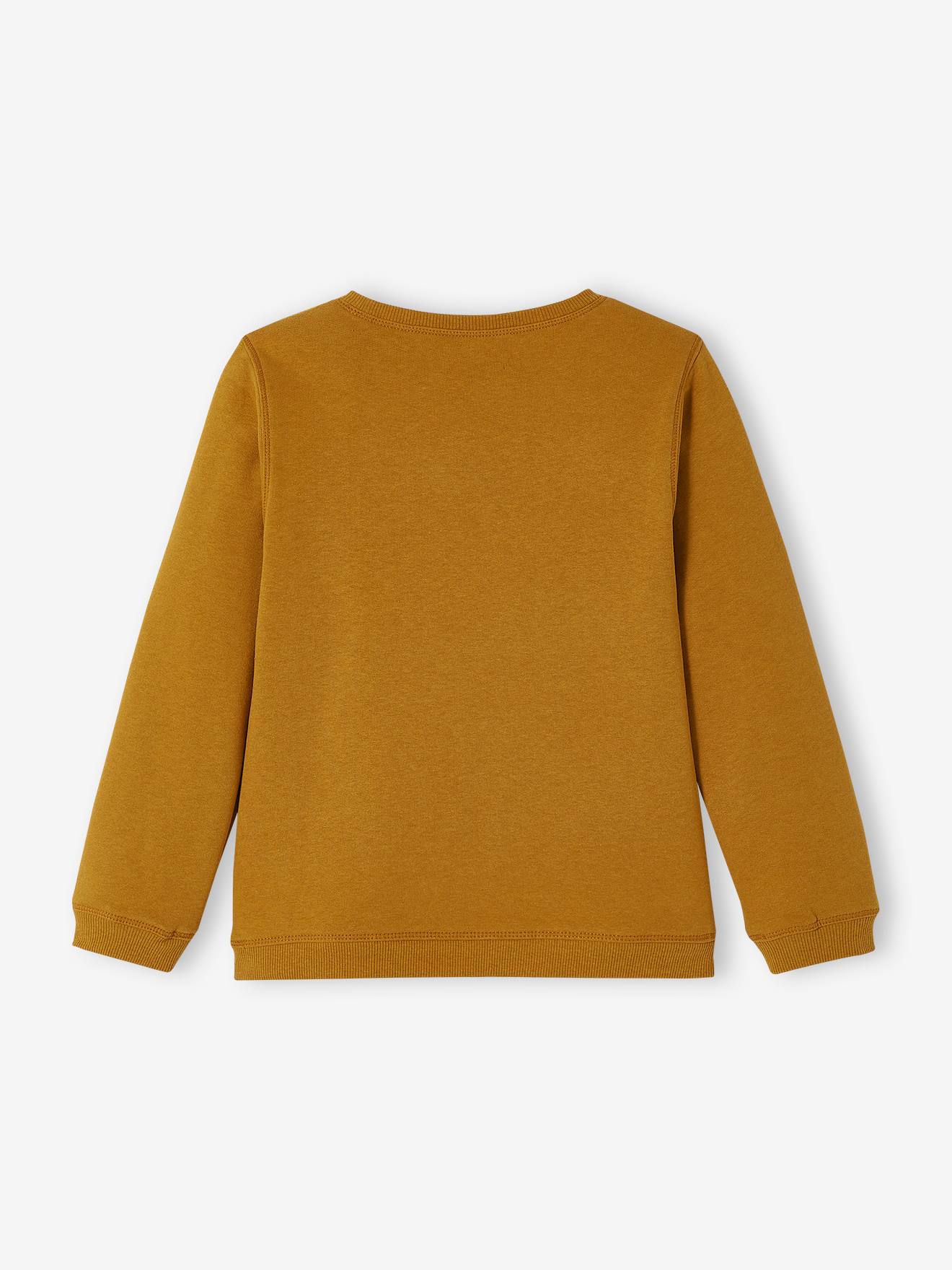 Vertbaudet Mädchen Sweatshirt BASIC - braun-soeurs de coeur