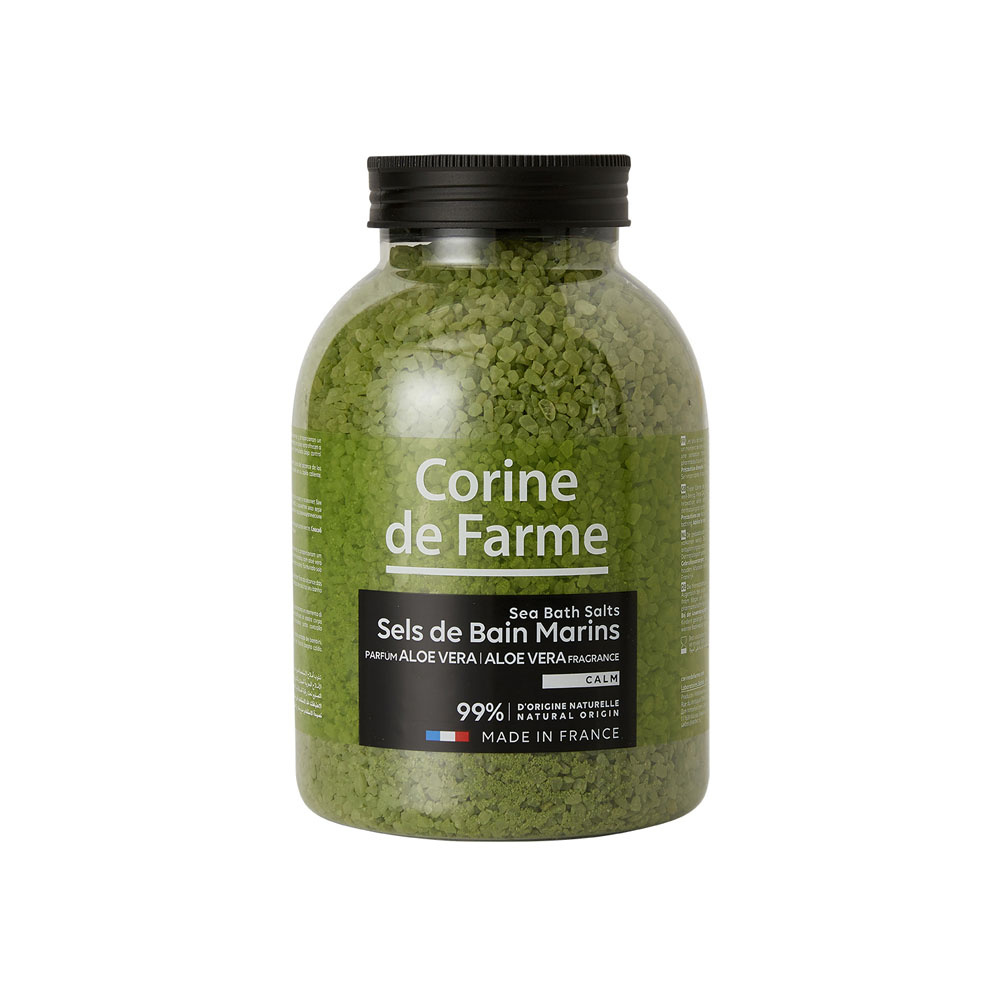 corine de farme Sels de bain marins calm - Aloe vera Sels de bain