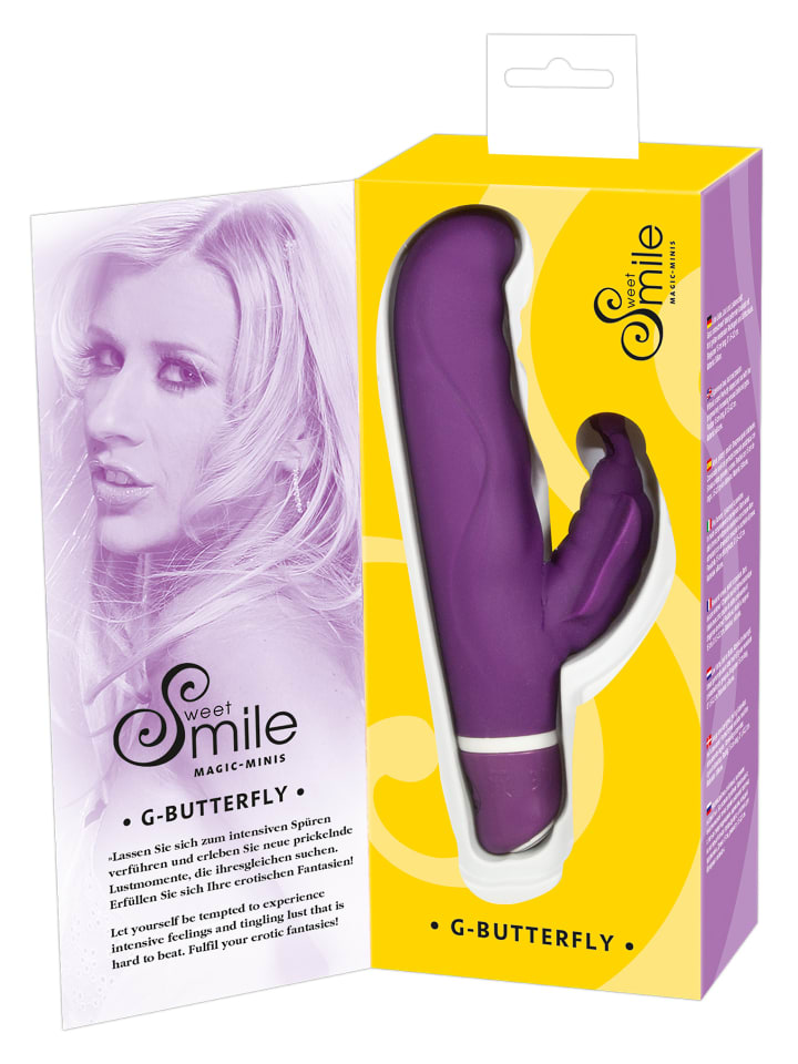 Sweet Smile Vibrator Magic-Minis G-Butterfly in lila günstig kaufen 15,5 cm