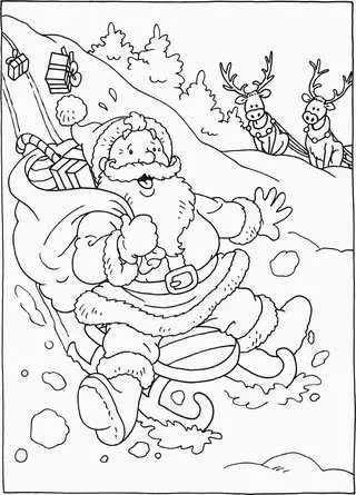 Mein liebstes Weihnachtsmalheft mit Stickern ab 7