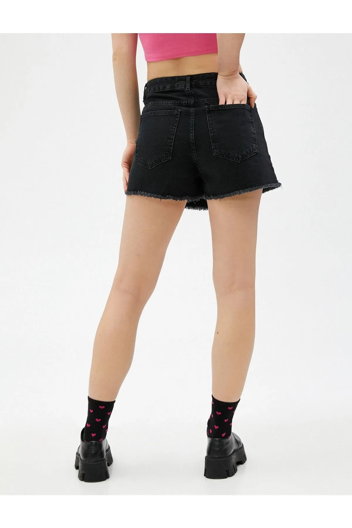 Koton  Damenjeans und Shorts Schwarz