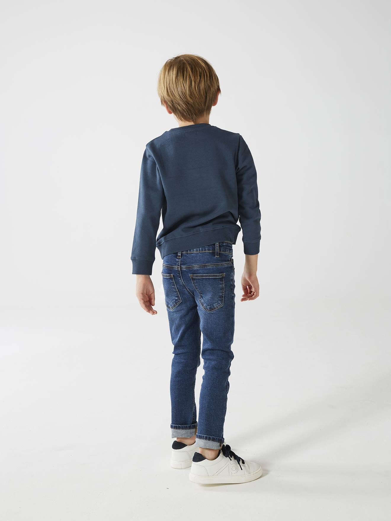 Jean slim Basics garçon denim brut