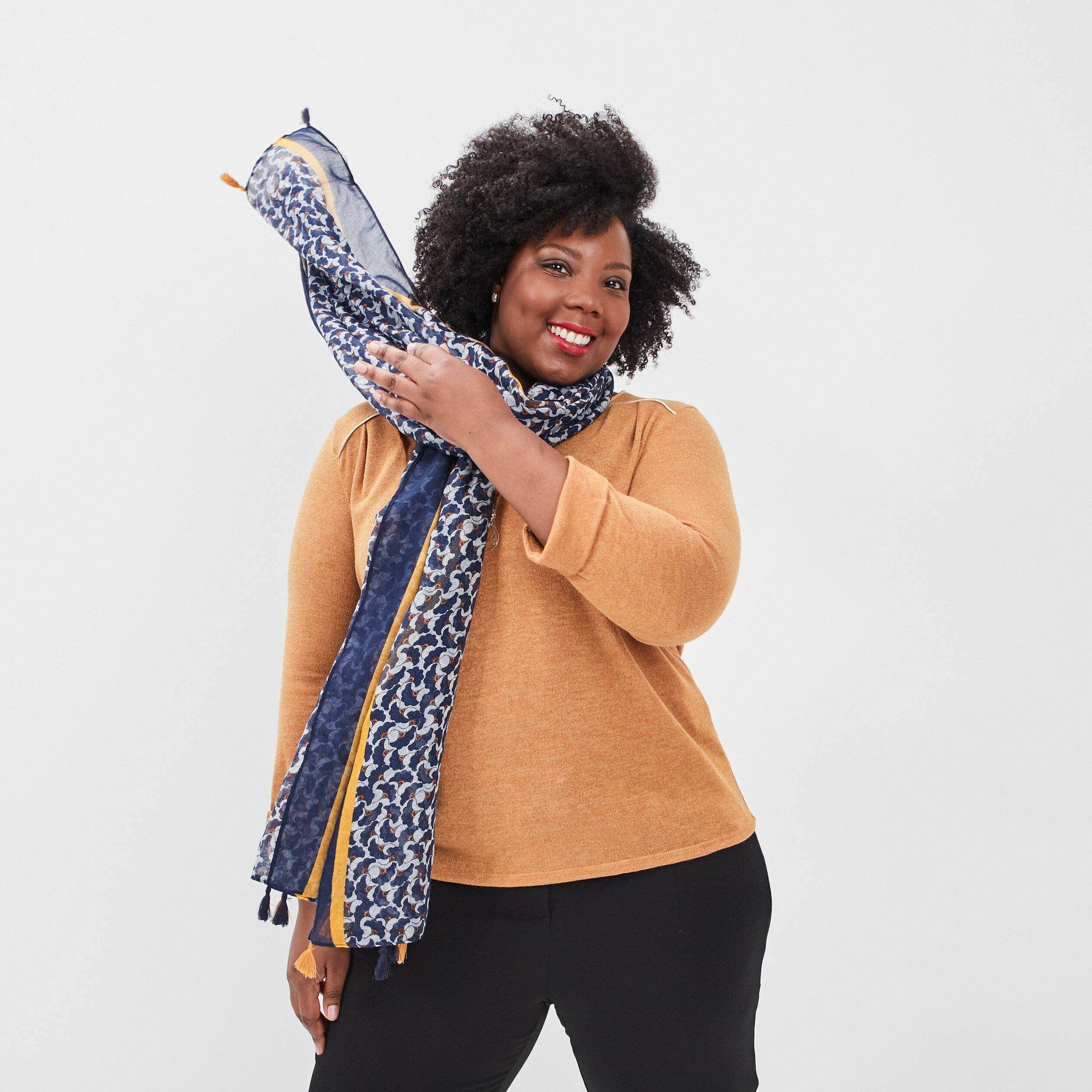 Foulard multicolore femme | La Halle