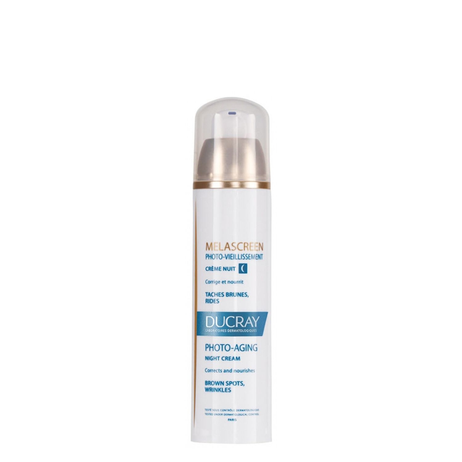 Ducray Melascreen Photo-Vieillissement Crème Nuit Taches Brunes & Rides 50 ml