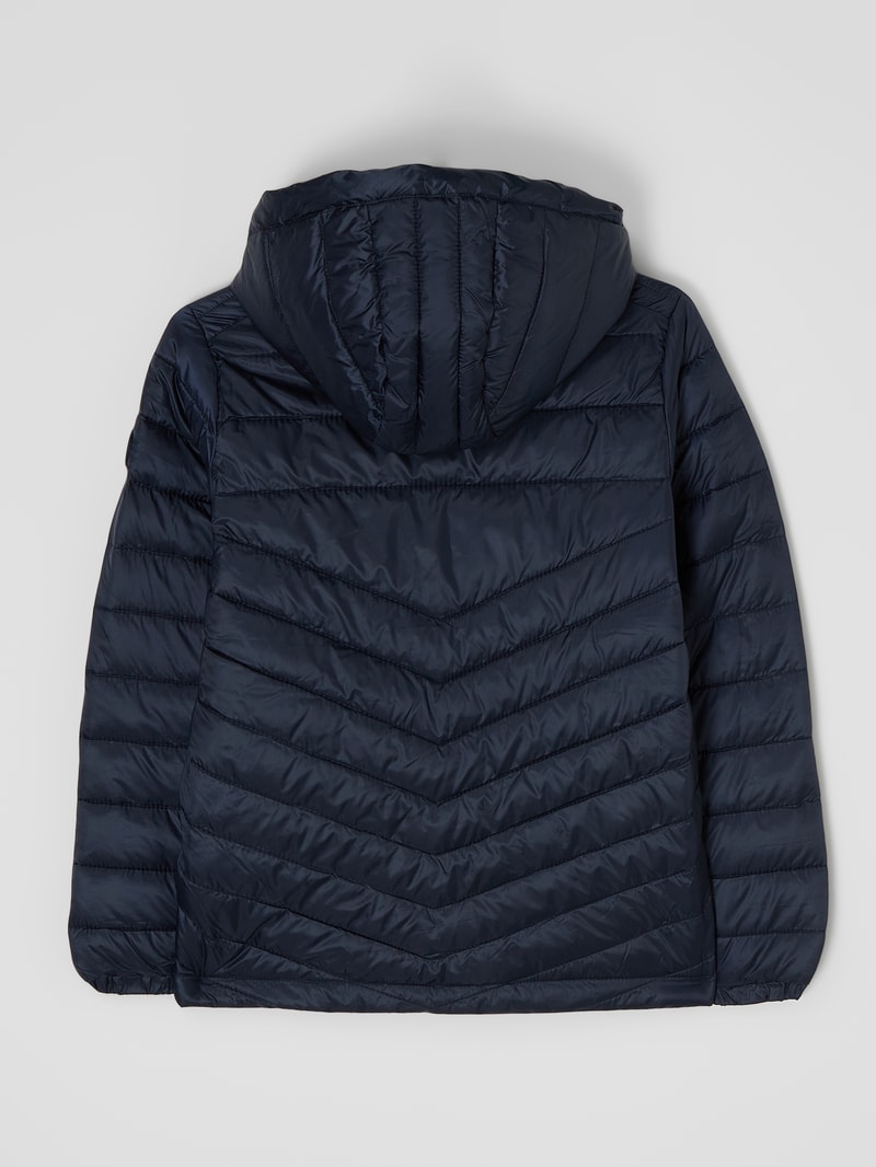 Steppjacke mit Kapuze Modell 'Ehero' in marineblau