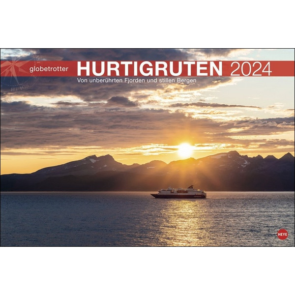 HURTIGRUTEN GLOBETROTTER KALENDER 2024 - Kalender