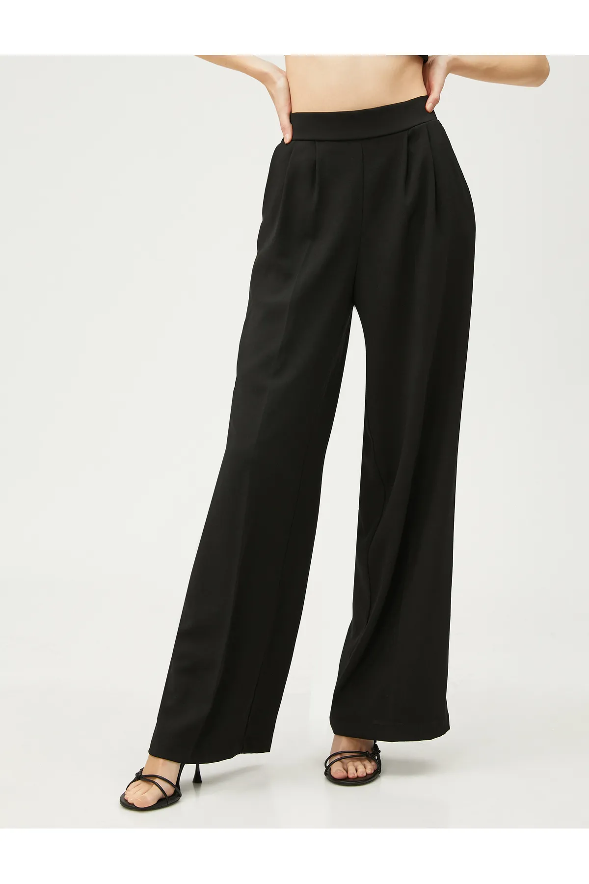 Koton  Palazzo-Hose mit Taschenfalten