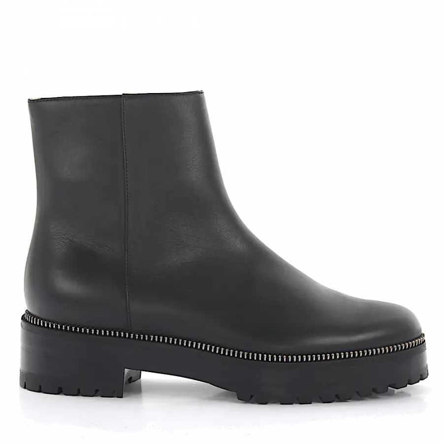 Sergio Rossi - Stiefeletten BOOTS Kalbsleder - schwarz
