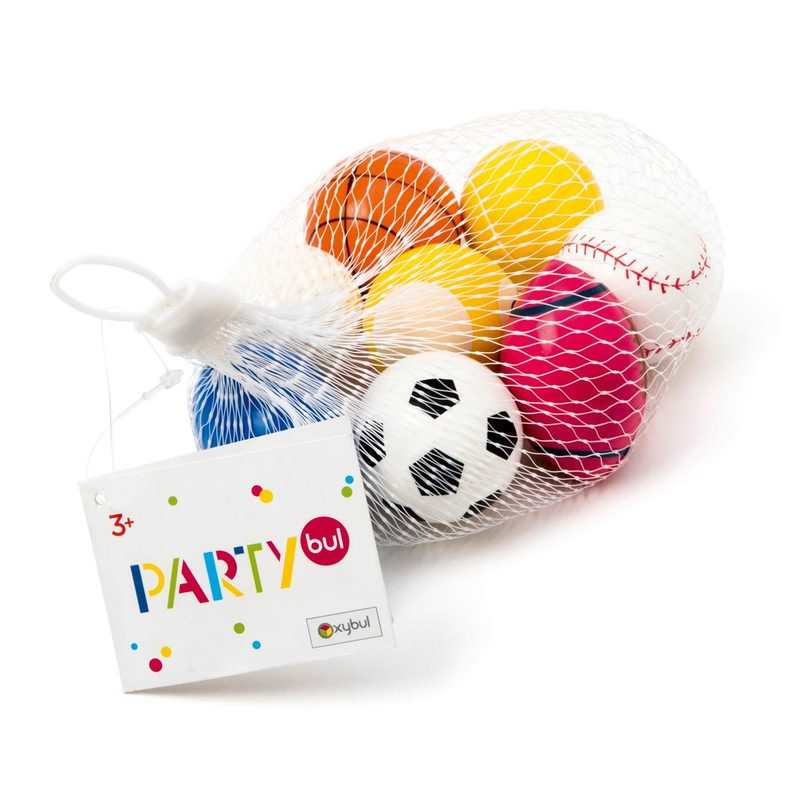 8 balles rebondissantes sport Oxybul