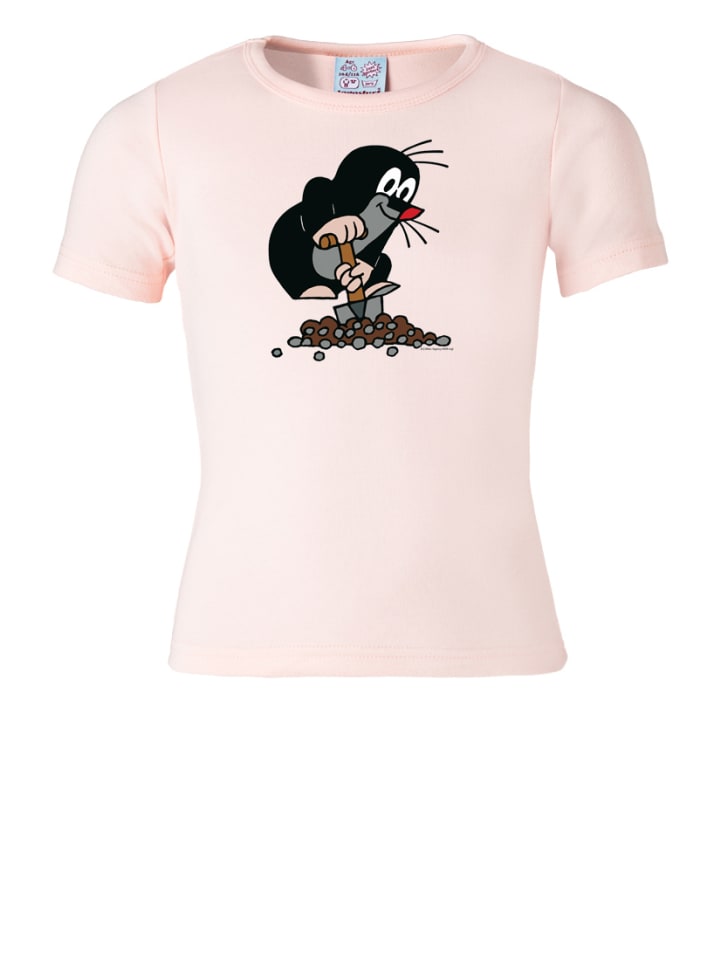 Logoshirt T-Shirt Der kleine Maulwurf in rosa günstig kaufen