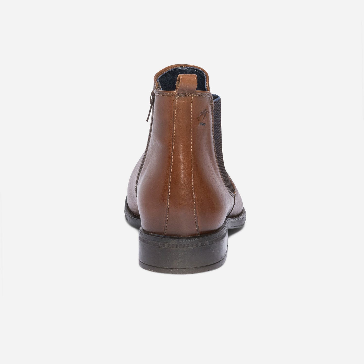 Chelsea boots FLUCHOS cognac en cuir