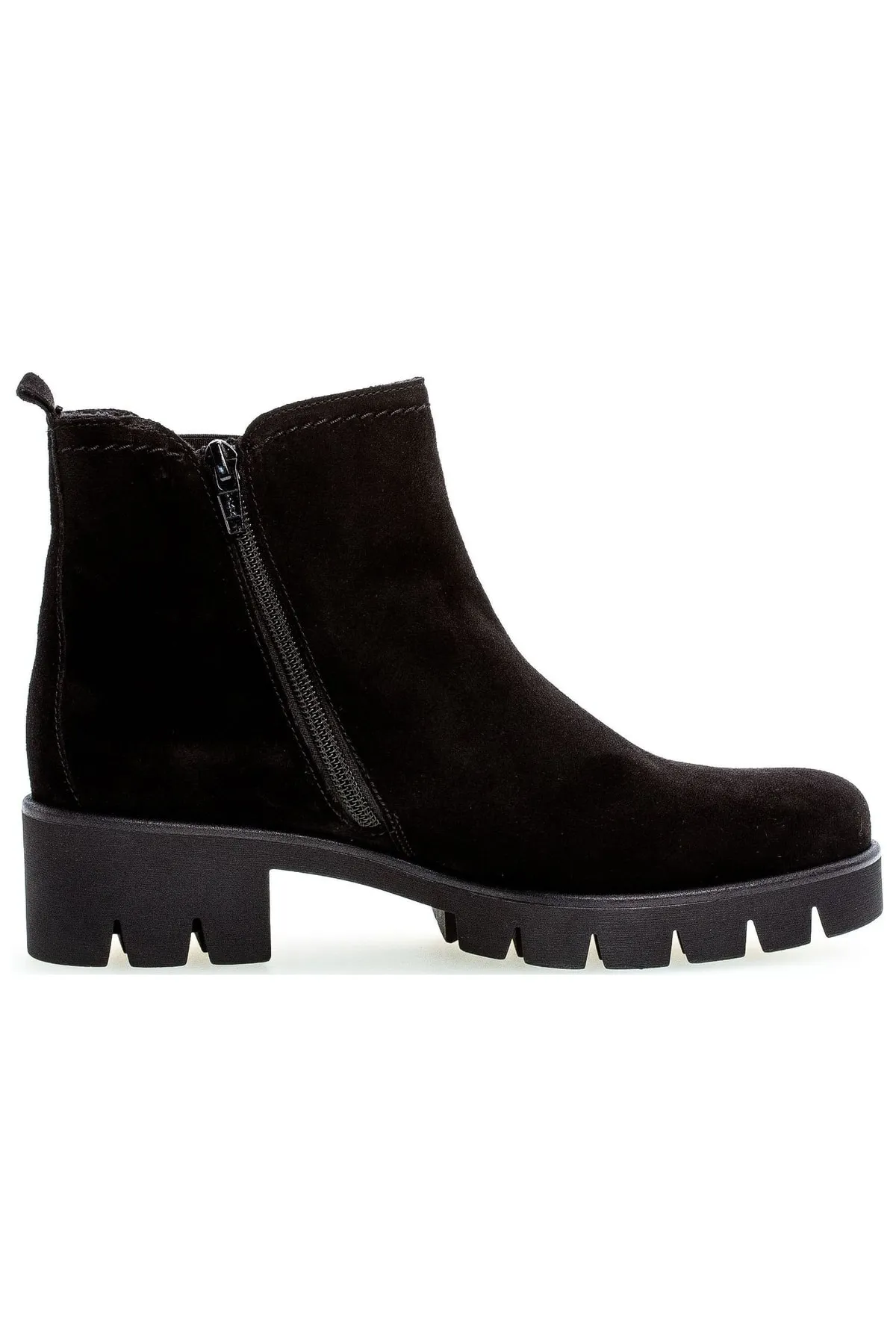 GABOR  Stiefelette - Schwarz - Blockabsatz