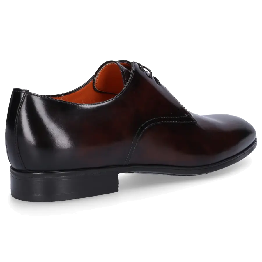 Santoni - Businessschuhe Derby 15018 Kalbsleder - braun