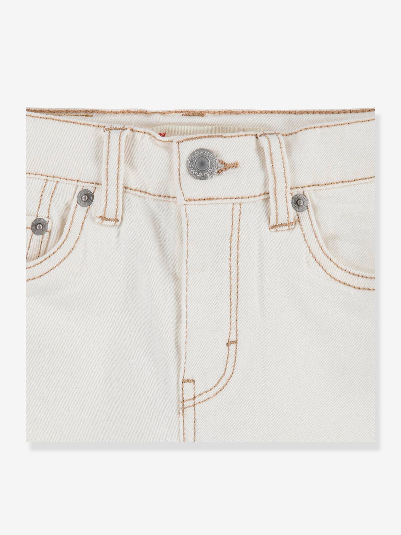 Levis Weite Mädchen Jeans Levi's mit Bio-Baumwolle - wollweiß