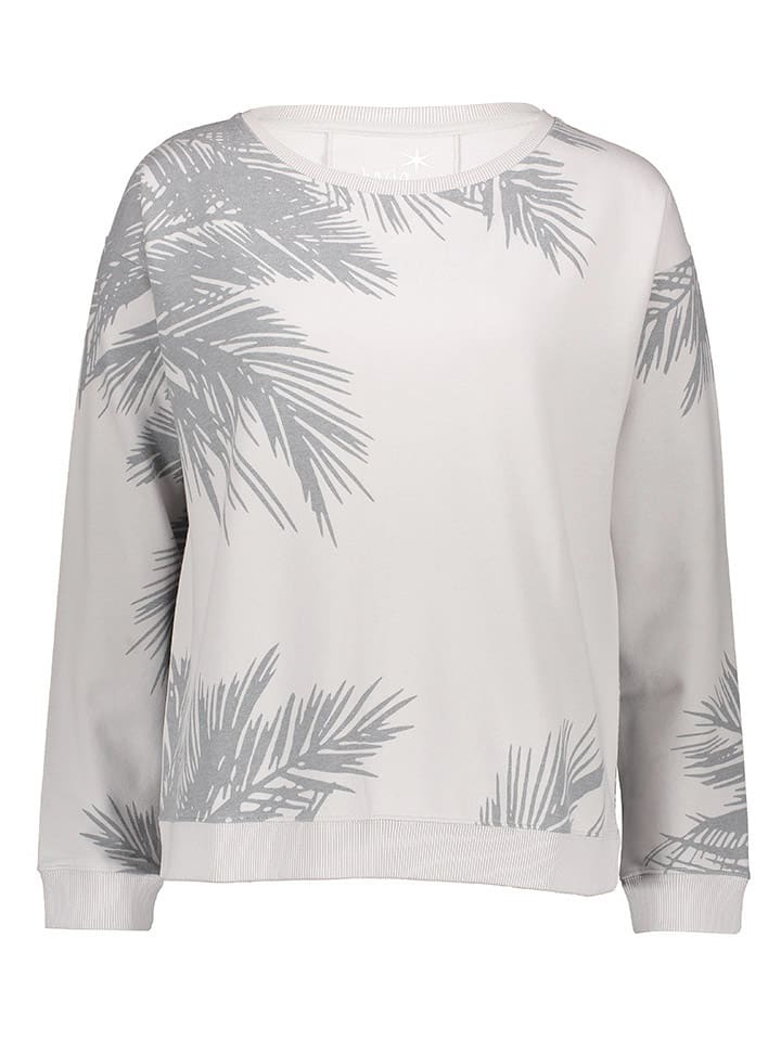 Juvia Sweatshirt in Weiß/ Grau günstig kaufen