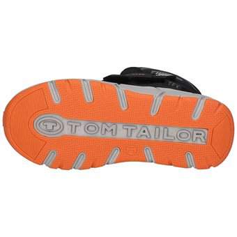Tom Tailor Klett Boots in schwarz
