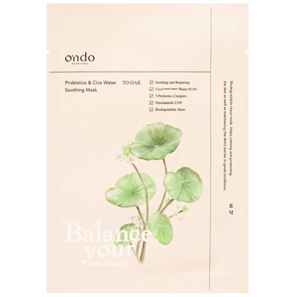 Ondo Probiotics & Cica Water Soothing Mask