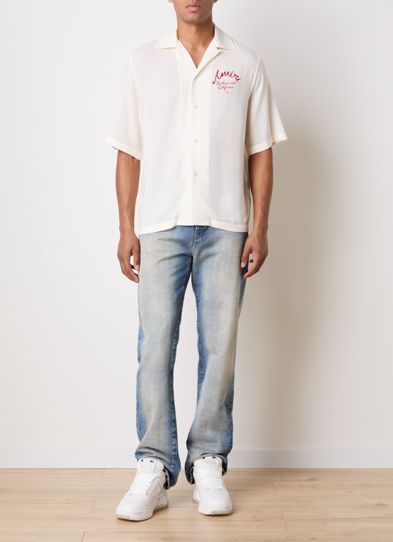 AMIRI  Straight leg jeans met lichte wassing