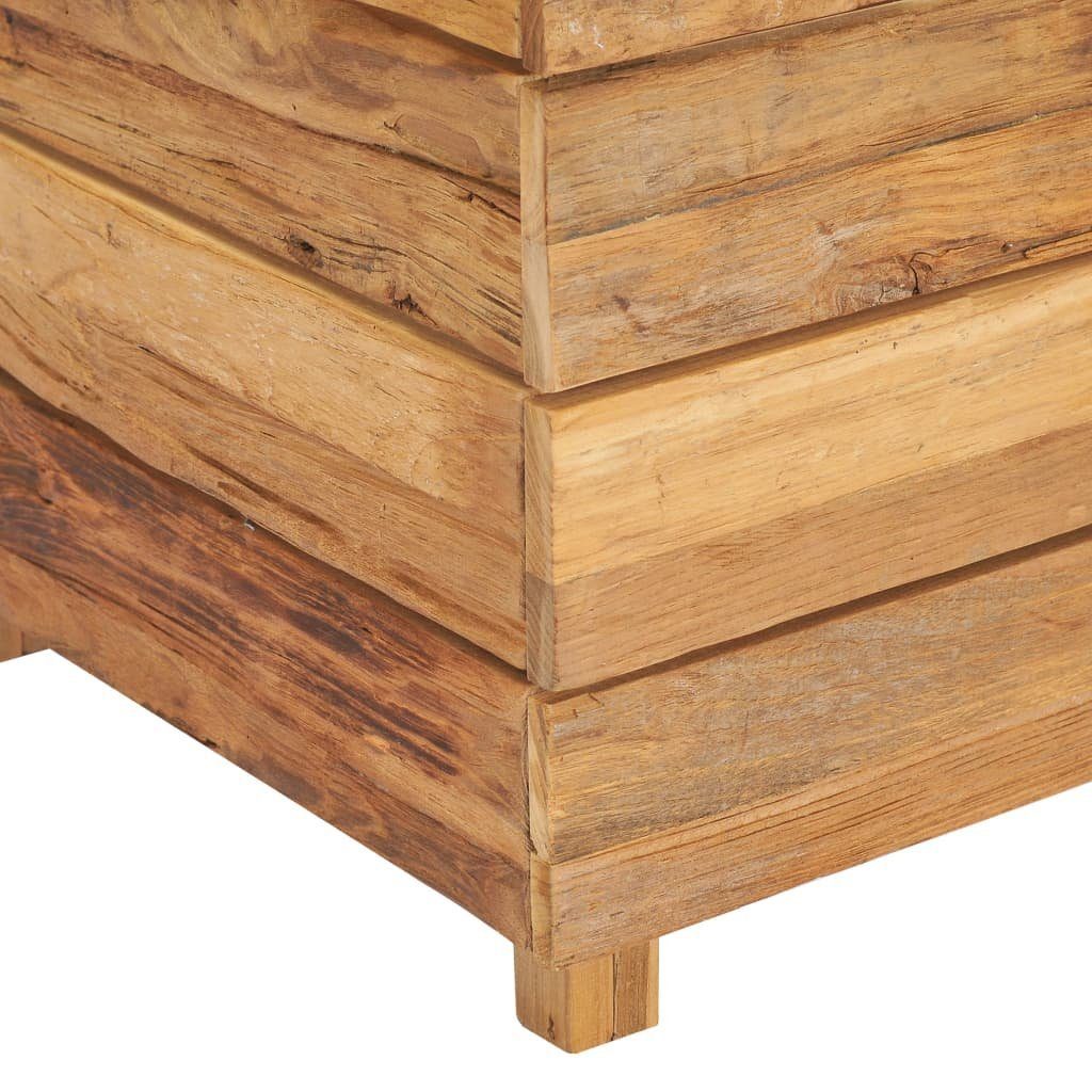 DOTMALL Hochbeet Hochbeet 100x40x72 cm Massivholz Teak und Stahl