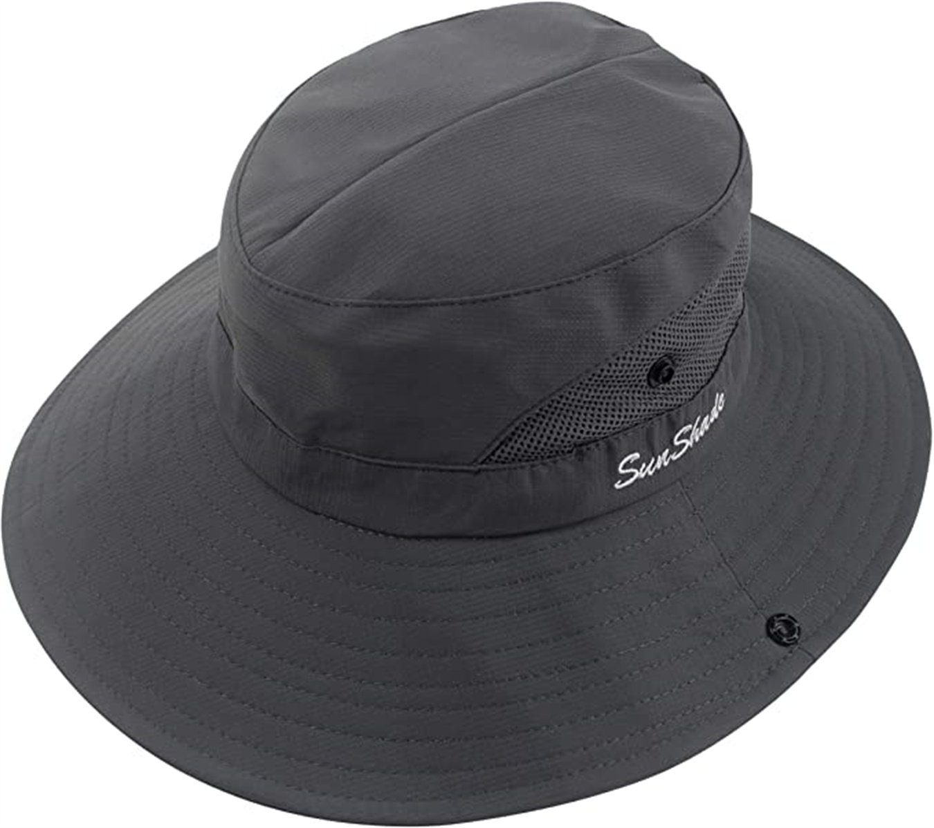 XDeer Sonnenhut 2x Sonnenhut für Damen,Faltbar SafariHut Wanderhut Gartenhut Wasserdicht,Breiter Krempe mit UV-Schutz,Verstellbare Kinnband