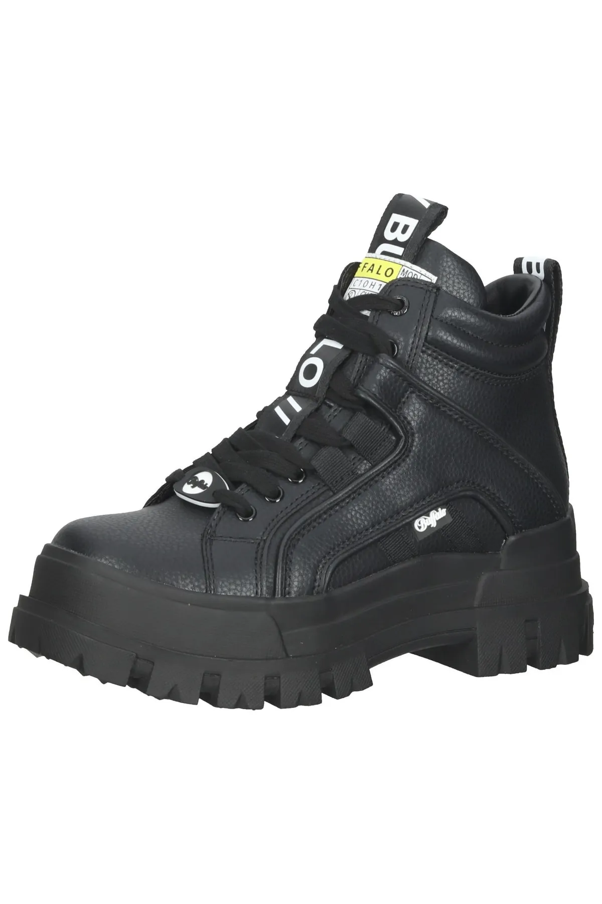 Buffalo  Stiefelette - Schwarz - Blockabsatz