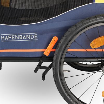 HAFENBANDE Fahrradanhänger Cabby L inkl. zwei Kupplungen