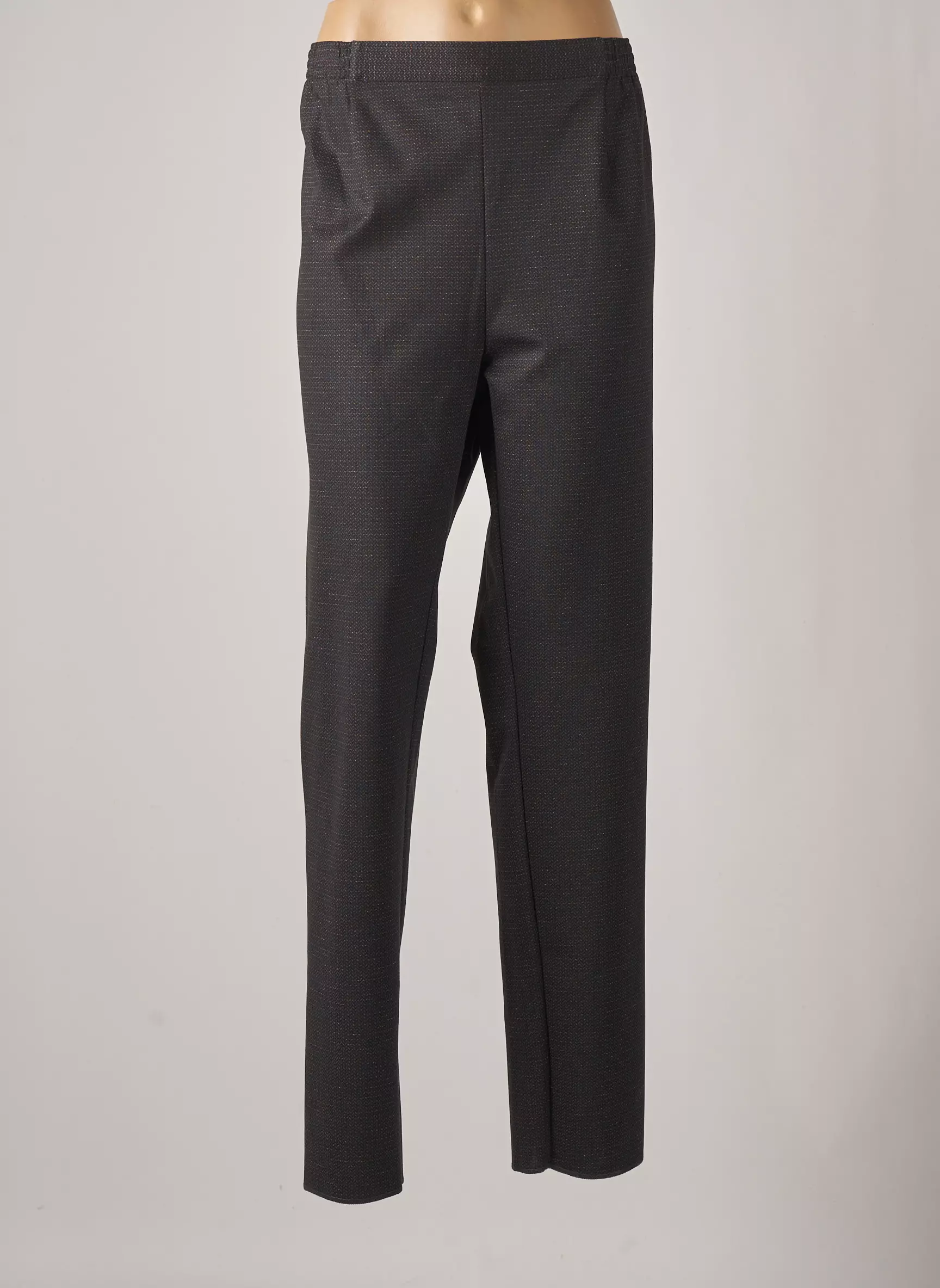 Gevana Pantalons Droits Femme couleur noir