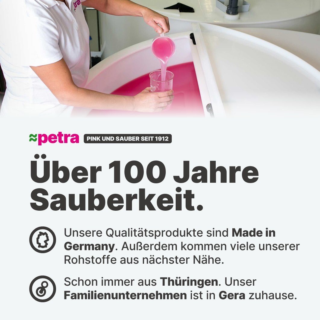 ≈petra Duschgel Hair & Body Meeresbrise [2x5 Liter Kanister], 2-in-1 Duschgel und Shampoo für Haar und Körper