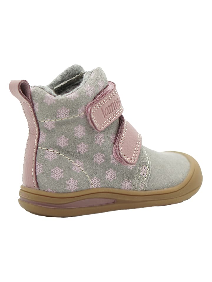 lamino Leder-Boots in Grau günstig kaufen