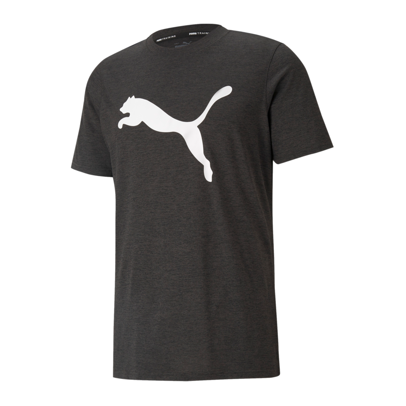 PUMA FAV Heather Cat T-Shirt Training Grau F07