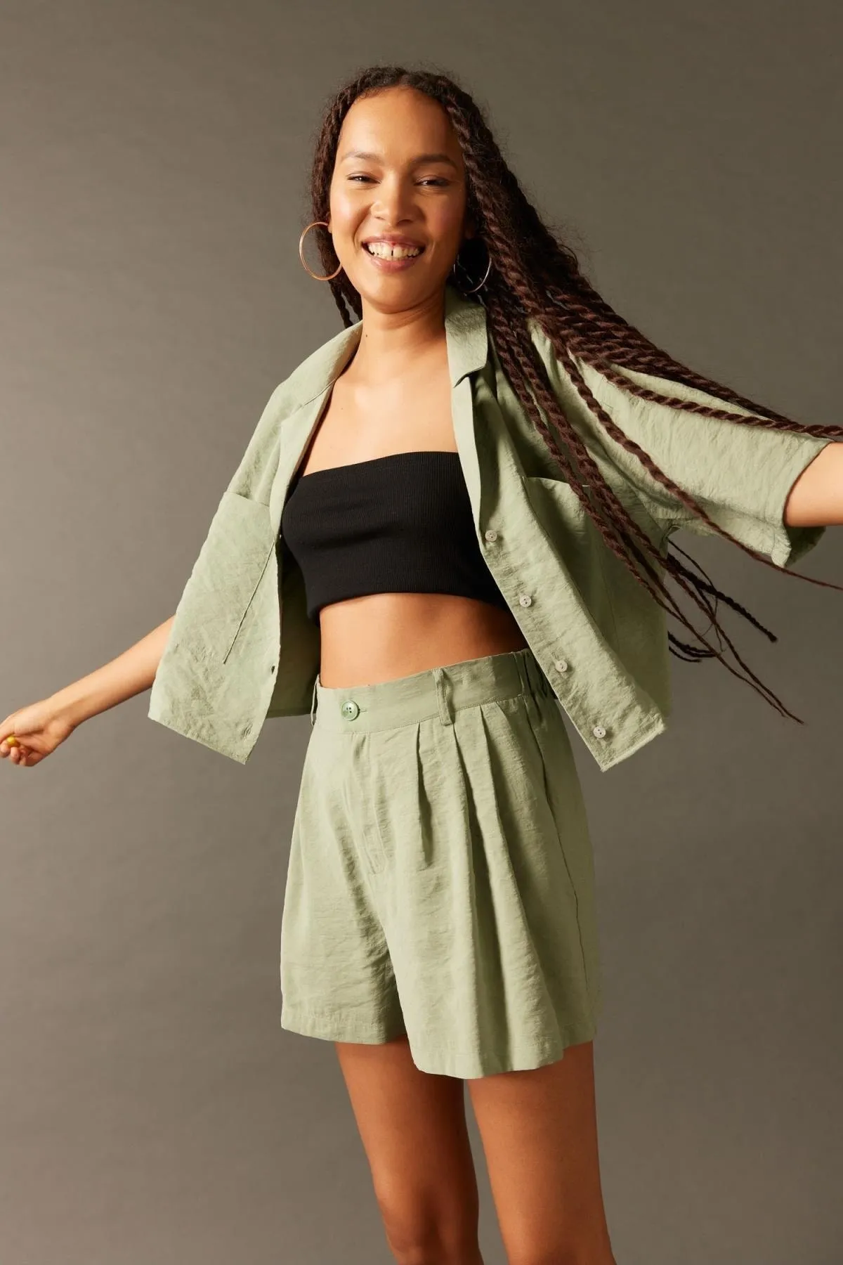 DeFacto  Regular Fit Modal-Shorts mit normaler Taille X4722az23sm