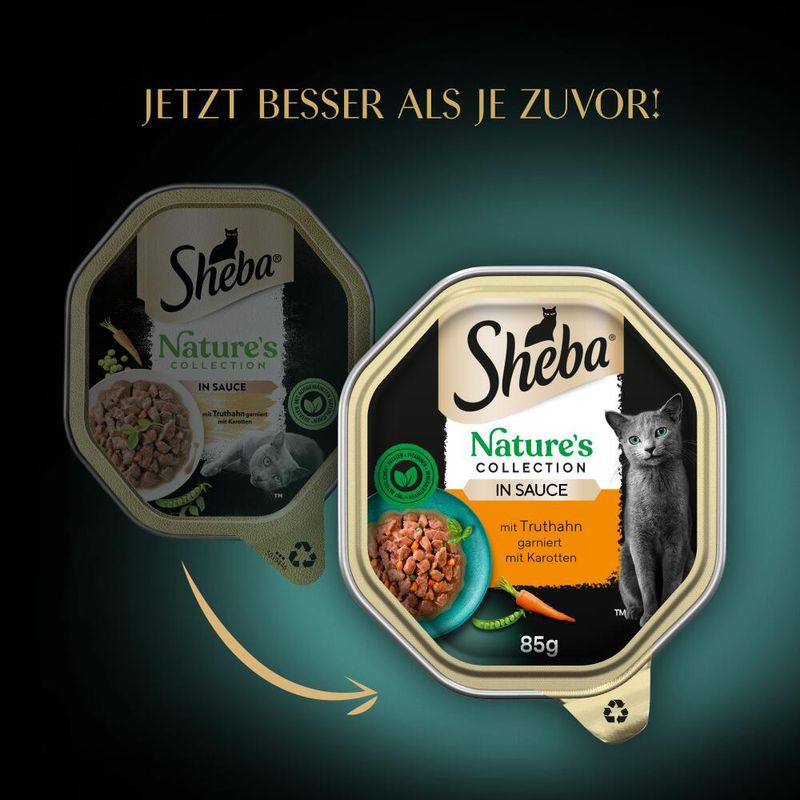 Sparpaket Sheba Nature´s Collection in Sauce 44 x 85 g | bitiba %