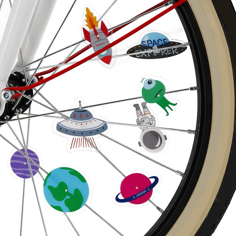 Sada 30 dekorácií na špice bicykla