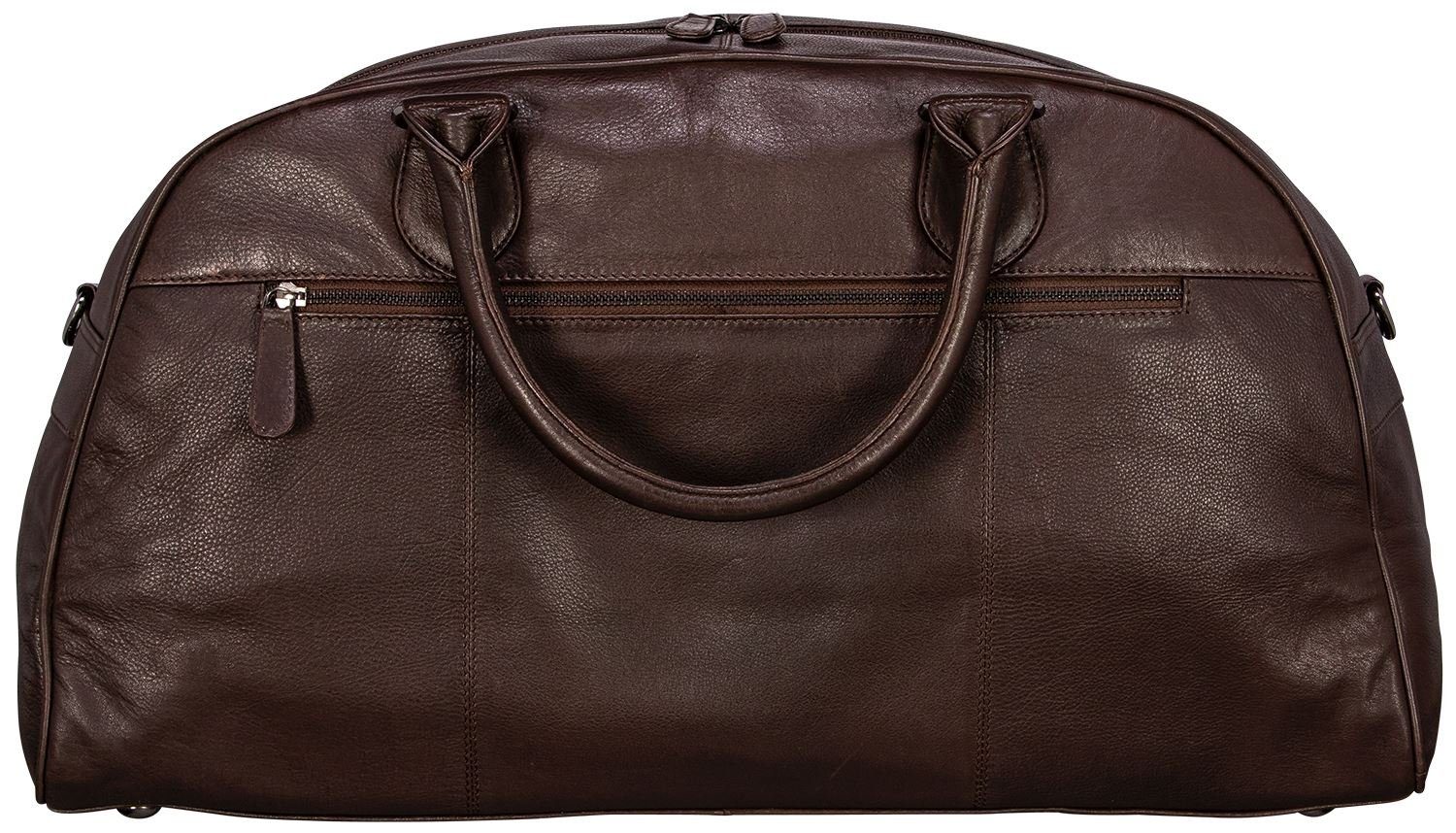 Red Baron Weekender RB-BG-004-08, Leder, Innenfächer, Außenfächer, verstellbarer Schultergurt