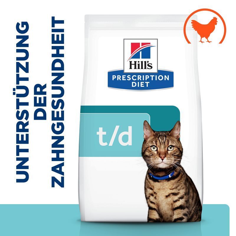 Hill's Zähne Hill's Prescription Diet t/d Dental Care 1,5 kg