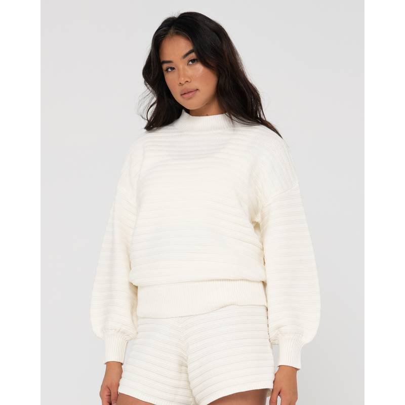 RUSTY ELBA CREW KNIT Strickpullover Damen