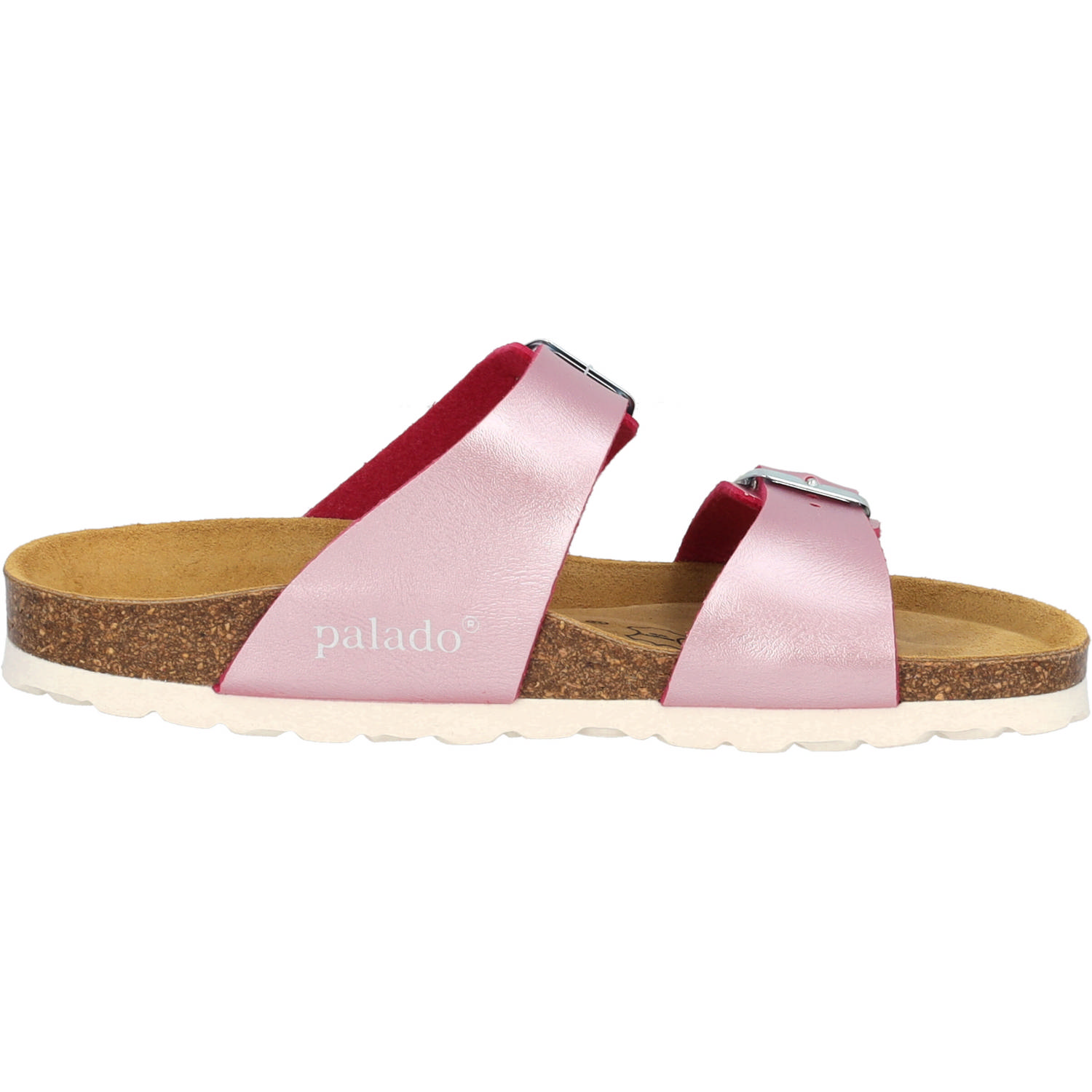 Palado Samos PF, Pantoletten, Damen, Pink Metallic