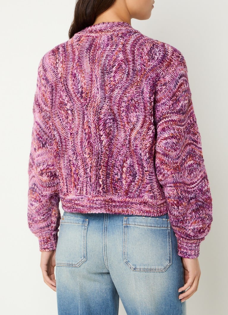 Tricou Stimpo de la ba&sh, confecționat din tricot gros din amestec de lână.