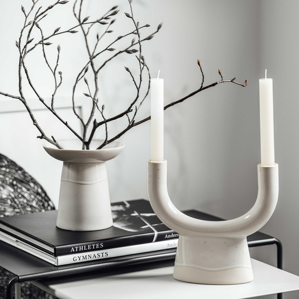 like. by Villeroy & Boch Bougeoir en forme de U Winter Glow Bougeoir
