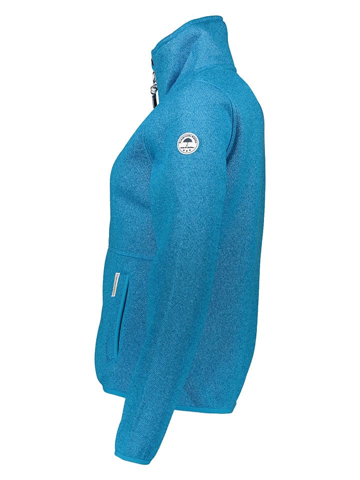 Schmuddelwedda Fleecejacke in Blau günstig kaufen