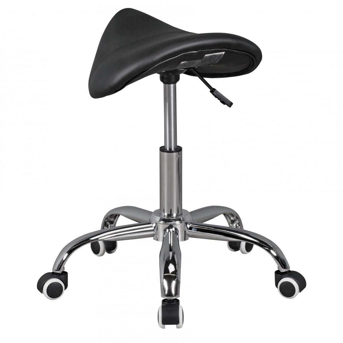 Amstyle Drehhocker CURVE Schwarz