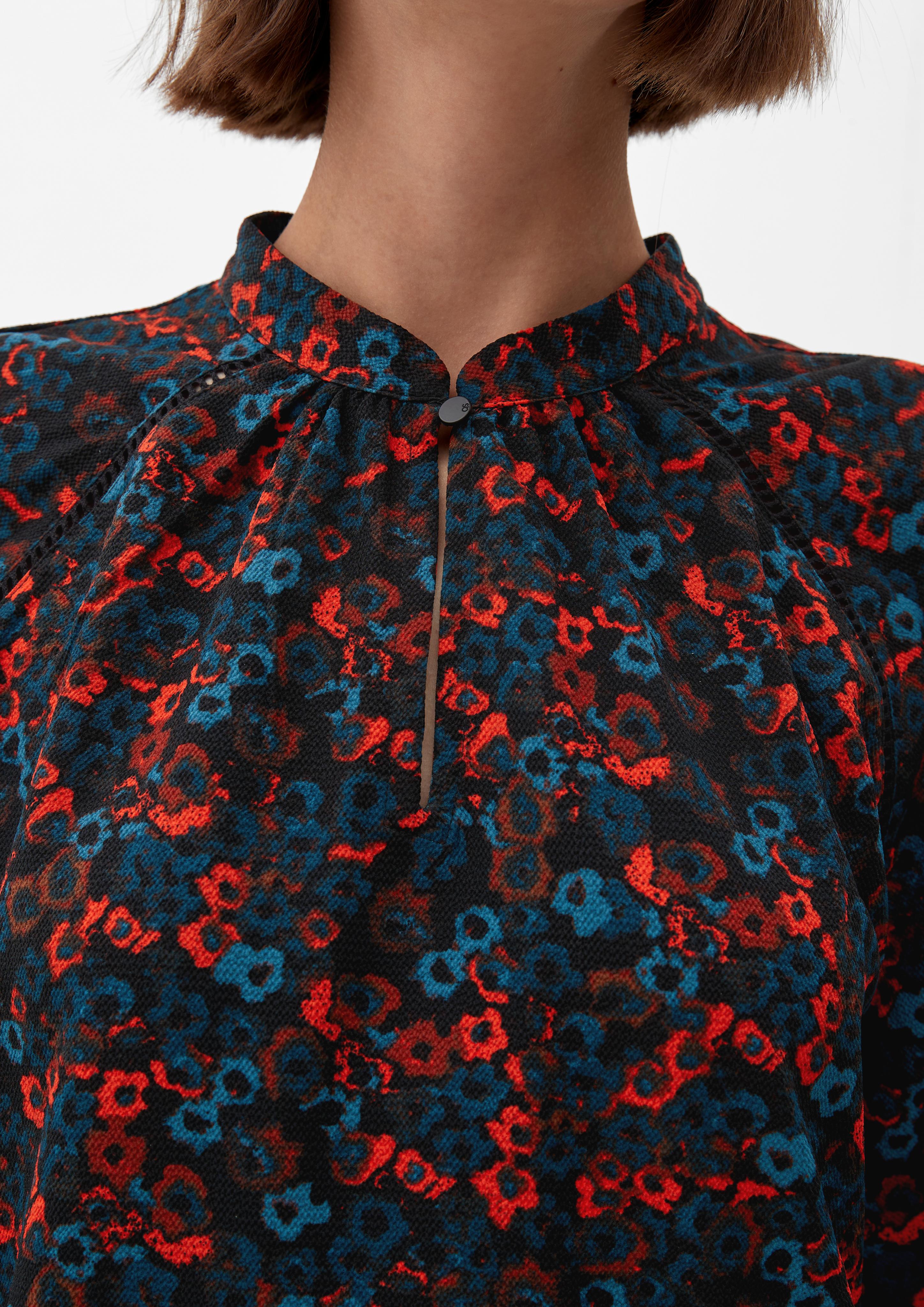 Leichte Bluse mit Alloverprint  2117759-23A5